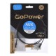 Кабель/ Кабель AUX GoPower Jack 3.5mm (m)-Jack 3.5mm (m) 1.0м TPE черный в пакете (1/500)