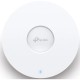 Точка доступа/ AX3000 Ceiling Mount Dual-Band Wi-Fi 6 Access Point, 1*1Gbps RJ45 Port, 574Mbps at 2.4 GHz + 2402 Mbps at 5 GHz, 802.3at POE, 2*Internal Antennas EUplug
