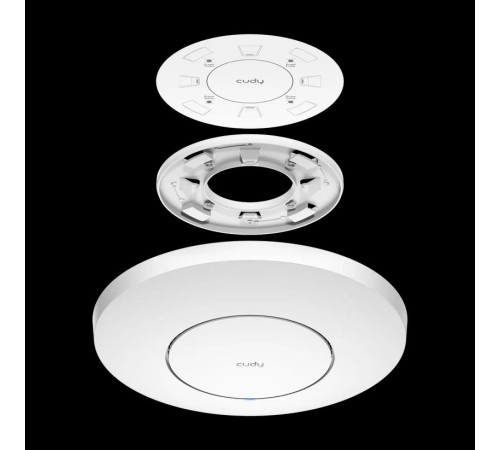 Точка доступа/ AX3000 Dual Band Ceiling Mount Wi-Fi 6 Access Point, Chipset MT7981, 802.11ax/ac/a/b/g/n, 2402Mbps at 5GHz + 574Mbps at 2.4GHz, 1 x 2.5G RJ45 Port, MU-MIMO, Support 12V DC or 802.3at PoE or Passive PoE, Internal Antennas, 12V DC adapter in Точка доступа/ AX3000 Dual Band Ceiling Mount Wi-Fi 6 Access Point, Chipset MT7981, 802.11ax/ac/a/b/g/n, 2402Mbps at 5GHz + 574Mbps at 2.4GHz, 1 x 2.5G RJ45 Port, MU-MIMO, Support 12V DC or 802.3at PoE or Passive PoE, Internal Antennas, 12V DC adapter in