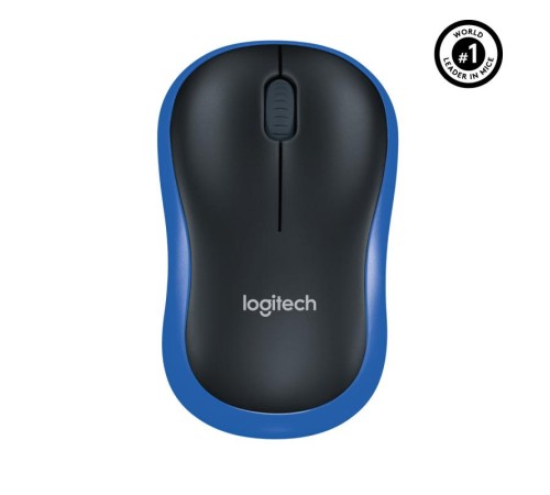 Мышь/ Logitech Wireless  Mouse M185 Blue