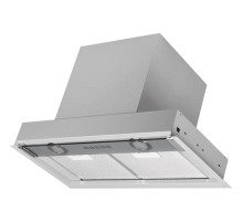 Вытяжка встраиваемая Kuppersberg/ Встраиваемая вытяжка, ширина 60 см, отвод/рециркуляция, 850 м3/час, электронное кнопочное управление, 3 скорости, светодиодное освещение 2х3,5 Вт, металлический жироулавливающий фильтр, 62 дБ, цвет: стальной