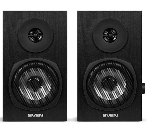 SVEN SPS-575, чёрный, акустическая система 2.0, USB, мощность 2x3 Вт(RMS) SVEN SPS-575, чёрный, акустическая система 2.0, USB, мощность 2x3 Вт(RMS)