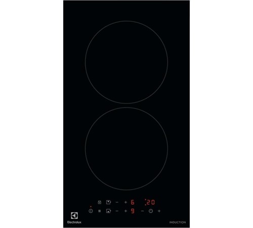 Домино ELECTROLUX/ Индукционная варочная поверхность, цвет: Черный, , индивидуальный таймер для каждой зоны нагрева, без рамки