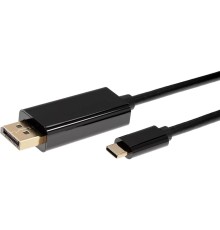 Кабель-адаптер/ Кабель-адаптер USB 3.1 Type-Cm --> DP(m) 4K@60Hz, 1,8m iOpen (Aopen/Qust) <ACU422C-1.8M>