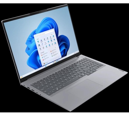 Ноутбук/ Lenovo ThinkBook 16-IML 16.0" WUXGA 300nits ,U7-155H,8Gb DDR5, 512GB SSD M.2 2242 NVMe G4, Integrated ARC, FHD Cam,Wi-fi AX 2x2-6E+BT,Y-FPR, 4 Cell 71Whr, 100W USB-C SLIM-3PIN-UK, BKLT KB US-ENG, No OS, 1Y
