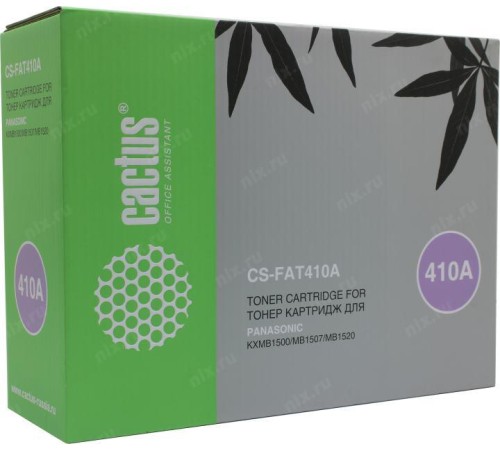 -/ Картридж лазерный Cactus CS-FAT410A KX-FAT410A7 черный (2500стр.) для Panasonic MB1500/MB1507/MB1520