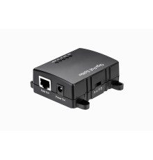 PoE-сплиттер Gigabit Ethernet/ PoE-сплиттер 2,5G выбором выходного напряжения 5/9/12/24V. Соответствует стандартам PoE IEEE 802.3af/at. Предназначен для питания сетевого оборудования без поддержки PoE. Вход - RJ45(10/100/1000/2.5G Base-T) IEEE 802.3af/at/
