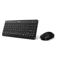 Комплект беспроводной Genius LuxeMate Q8000 (клавиатура LuxeMate Q8000/k + мышь LuxeMate Q8000/m ), Black