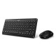 Комплект беспроводной Genius LuxeMate Q8000 (клавиатура LuxeMate Q8000/k + мышь LuxeMate Q8000/m ), Black