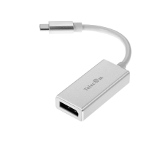 Кабель/ Кабель-адаптер USB3.1 Type-Cm --> DP (f) 4K@60Hz, All Shell,Telecom<TUC035>