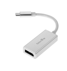 Кабель/ Кабель-адаптер USB3.1 Type-Cm --> DP (f) 4K@60Hz, All Shell,Telecom<TUC035>