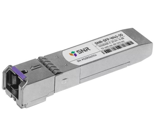 Модуль/ Модуль SFP WDM, дальность до 20км (12dB), 1490/1310nm