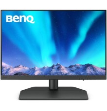 Мониторы/ Benq SW242Q 24.1'', 2560x1600, IPS,  60Hz, 1000:1, 400cd, 5ms, HDMI, DP; 2*USB 3.1, USB-C*90W, Height adj 140, Pivot, 100% sRGB, Flicker-free;Low Blue Light, Calibration Report, Shading Hood, 3Y, Grey