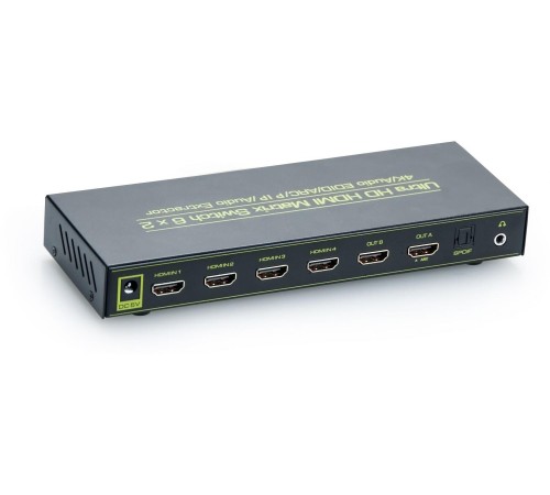 Greenconnect Переключатель HDMI 1.4, Matrix +ARC+PIP, 6 к 2 серия Greenline GL-v602 Greenconnect Переключатель HDMI 1.4, Matrix +ARC+PIP, 6 к 2 серия Greenline GL-v602