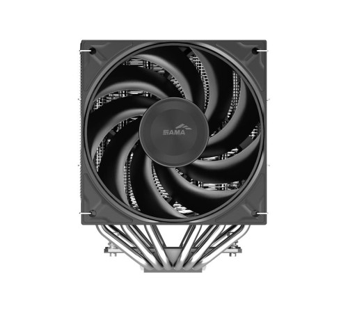 Кулер для процессора/ CPU Cooler SAMA A60E (265W, 4-pin PWM, 156.5mm, 6x6mm, 2x120mm, 78CFM, 29dBA, 2200RPM, S: 1851/1700/1200/115X, AM5/AM4, silver) Кулер для процессора/ CPU Cooler SAMA A60E (265W, 4-pin PWM, 156.5mm, 6x6mm, 2x120mm, 78CFM, 29dBA, 2200RPM, S: 1851/1700/1200/115X, AM5/AM4, silver)