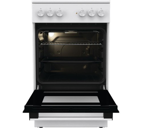 Плита Gorenje/ Плита Gorenje, полезный объем 63 л, эргономичные переключатели, эмаль SilverMatte, очистка паром, индикатор остаточного тепла для каждой конфорки, дверца CompactDoor 2 стекла + 1 термослой, стеклокерамическая варочная панель, цвет белый Плита Gorenje/ Плита Gorenje, полезный объем 63 л, эргономичные переключатели, эмаль SilverMatte, очистка паром, индикатор остаточного тепла для каждой конфорки, дверца CompactDoor 2 стекла + 1 термослой, стеклокерамическая варочная панель, цвет белый