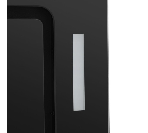 ВЫТЯЖКА HOMSair CROСUS PUSH 52 Glass Black/ полновстраиваемая, кнопочное управление, 3 скорости, 850 м3/ч, до 30 м2, 53 дБ, угольный фильтр CF02X - 2 шт, ШхВхД: 518х191х290 мм, черный цвет