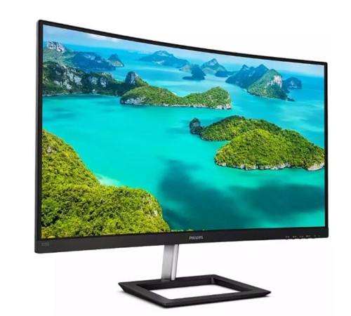 монитор 31,5" Philips 325E1C изогнутый 2560 x 1440 75Гц VA W-LED 16:9 4ms(GtG) VGA HDMI DP 50M:1 3000:1 178/178 250cd Tilt Black