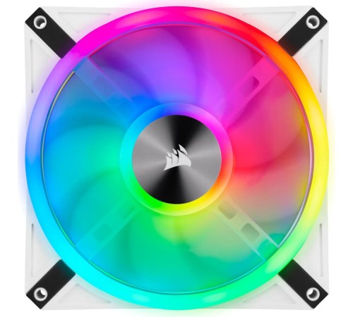 Кулер для корпуса/ Case Cooler Corsair iCUE QL140 RGB 140mm (140x140x25mm, 4-pin PWM, RGB, 50.2CFM, 26dBA, 1250RPM, White, 2pcs) Кулер для корпуса/ Case Cooler Corsair iCUE QL140 RGB 140mm (140x140x25mm, 4-pin PWM, RGB, 50.2CFM, 26dBA, 1250RPM, White, 2pcs)