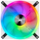 Кулер для корпуса/ Case Cooler Corsair iCUE QL140 RGB 140mm (140x140x25mm, 4-pin PWM, RGB, 50.2CFM, 26dBA, 1250RPM, White, 2pcs)