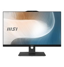 Моноблок MSI Modern AM242P 1M AiO 23,8" FHD (1920x1080)IPS AG Non-touch, Core i5-120U (1.4GHz), 16Gb DDR5(2*8GB), 512GB SSD M.2, Intel UHD, WiFi, BT, camera, WirelessKB&mouse Eng/Rus, No OS,1y,Black
