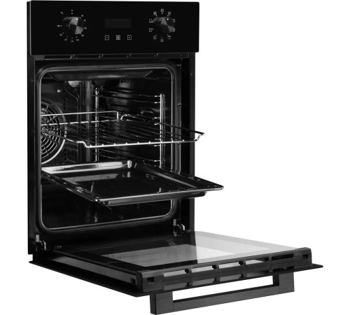 Электрический духовой шкаф Monsher/ ширина 45 см, High-Tech, 50 л, гидролизная очистка, 9 режимов, черный Электрический духовой шкаф Monsher/ ширина 45 см, High-Tech, 50 л, гидролизная очистка, 9 режимов, черный
