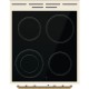 Плита GORENJE/ Тип плиты: электрическая, Тип варочной поверхности: стеклокерамическая, Цвет: бежевый, Гриль: Есть, Ширина, см: 50