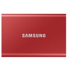 Твердотельный накопитель SSD Samsung T7 External 500Gb RED USB 3.2 (MU-PC500R/WW ) 1year