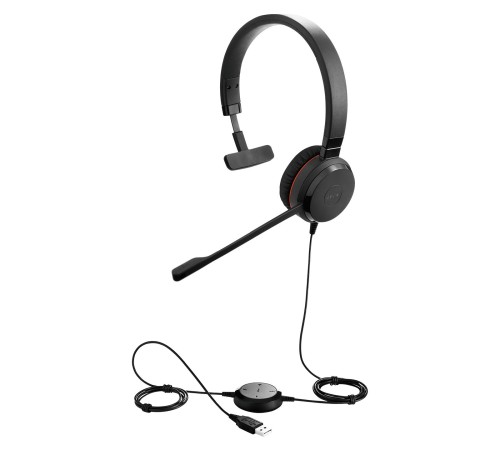 Гарнитура проводная/ Jabra EVOLVE 20 SE, Mono, UC