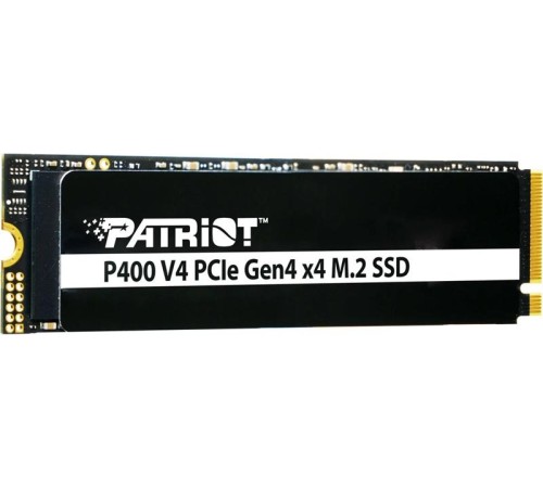 Твердотельный накопитель Patriot SSD P400 V4 2TB M.2 2280 NVMe PCIe 4.0 x4 R6200/W5200 TBW 640TB 3D NAND with HS
