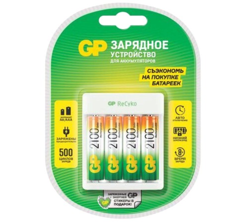 Аккумулятор Зарядное устройство GP E411/210AAHCCS-2CR1