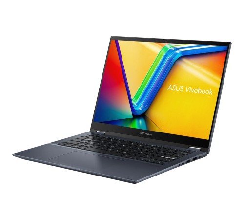 Ноутбук/ ASUS TP3402VA-LZ350W flip 14"(1920x1200 (матовый) IPS)/Touch/Intel Core i5 1335U(1.3Ghz)/16384Mb/512PCISSDGb/noDVD/Int:Intel UHD Graphics/Cam/BT/WiFi/50WHr/war 1y/1.5kg/Quiet Blue/Win11Home + NumberPad; стилус Ноутбук/ ASUS TP3402VA-LZ350W flip 14"(1920x1200 (матовый) IPS)/Touch/Intel Core i5 1335U(1.3Ghz)/16384Mb/512PCISSDGb/noDVD/Int:Intel UHD Graphics/Cam/BT/WiFi/50WHr/war 1y/1.5kg/Quiet Blue/Win11Home + NumberPad; стилус