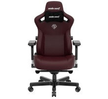 Кресло игровое Anda Seat Kaiser Frontier, цвет бордовый, размер M (90кг), материал ПВХ (модель AD12)