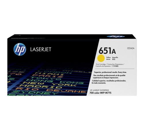 Тонер-картридж/ HP 651A Yellow LaserJet Print Cartridge Тонер-картридж/ HP 651A Yellow LaserJet Print Cartridge