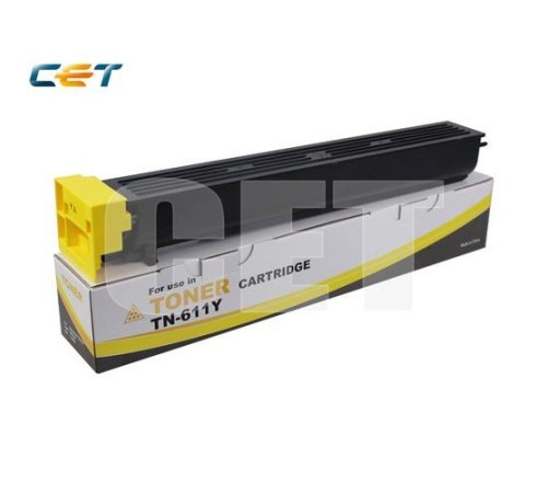 -/ Тонер-картридж для KONICA MINOLTA Bizhub C451 (CET) Yellow, 460г