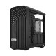 Корпус ПК без блока питания/ Case Fractal Design Torrent Compact TG Dark Tint, Midi-Tower, 2x180mm, 2xUSB-A 3.2 + 1xUSB 3.2 Type-C E-ATX, SSI-CEB, ATX, mATX, mITX Black
