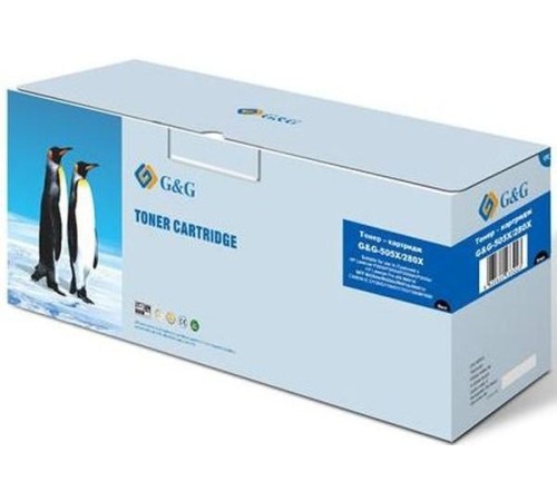 Тонер-картридж G&G toner-cartridge for HP LaserJet P2055d/P2055dn/ LaserJet Pro 400/M401/M401/MFP M425/MFP/ M425dn/MFP M425dw; Canon i-SENSYS LBP6300dn/6310dn/6650dn/6670dn 6500 стр. 3480B002 36  мес. гарантия