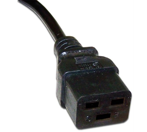 Шнур питания Шнур питания C19-Schuko угловая, 3х1.5, 220В, 16А, черный, 3 метра Шнур питания Шнур питания C19-Schuko угловая, 3х1.5, 220В, 16А, черный, 3 метра