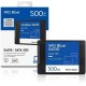 Твердотельный накопитель Western Digital Blue SSD 2,5” SATA 500Gb, WDS500G3B0A, 1 year, (аналог WDS500G2B0A)
