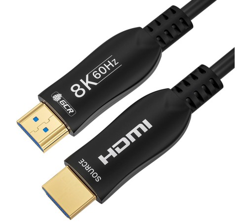 GCR Кабель 2.0m оптический HDMI 2.1 8K 60Hz, 4K 120Hz, 4:4:4, высокоскоростной 48.0 Гбит/с, 3D, GCR-54743 GCR Кабель 2.0m оптический HDMI 2.1 8K 60Hz, 4K 120Hz, 4:4:4, высокоскоростной 48.0 Гбит/с, 3D, GCR-54743