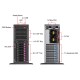 Серверный корпус/ 4U, ATX /E-ATX, Tower,8x3.5" hs +3x5.25'' int + 1x3.5''  SAS/SATA, 12Gbps Backplane (for 3.5"" HDD) including Rear Fan Module Kit*2, and converter cables for GPU AOC PWR ; 2000W CPRS(1+1) (power cord not included)