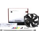 Кулер для корпуса/ Case Cooler Noctua NF-A15 HS-PWM chromax.black.swap (140x150x25mm, 4-pin PWM, 82.5CFM, 24.6dBA, 1500RPM, Black)
