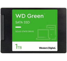 Твердотельный накопитель Western Digital Green SSD 2,5” SATA 1Tb, WDS100T3G0A, 1 year