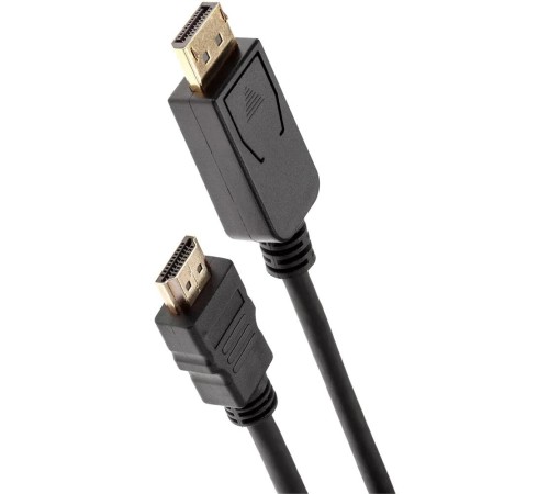Кабель-переходник/ Кабель-переходник DisplayPort M-> HDMI M 4K@60Hz 1.8m iOpen (Aopen/Qust) <ACG609-1.8M>