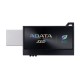 Твердотельный накопитель/ ADATA External SSD SC730, 512GB, Type-C, Type-A, USB 3.2 Gen2, R/W 600/600 MB/s, 36.8x23.8x9.7mm, Black (5 лет)