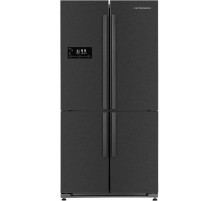 Холодильник French door Kuppersberg/ Холодильник French door,Цвет: Темный металлОбъем (л.): 560,Система NoFrost,Сенсорный дисплей,Многопоточное охлаждение Multi-Cooling,Звуковой сигнал открытой двери,Функция быстрая заморозка,Функция быстрое охлаждение,Фу