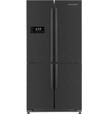Холодильник French door Kuppersberg/ Холодильник French door,Цвет: Темный металлОбъем (л.): 560,Система NoFrost,Сенсорный дисплей,Многопоточное охлаждение Multi-Cooling,Звуковой сигнал открытой двери,Функция быстрая заморозка,Функция быстрое охлаждение,Фу
