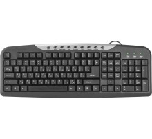 Defender #1 Проводная клавиатура HM-830 RU,черный,полноразмерная