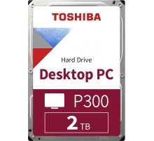 Жесткий диск/ HDD Toshiba SATA3 2Tb 5400 128Mb P300 1 year warranty
