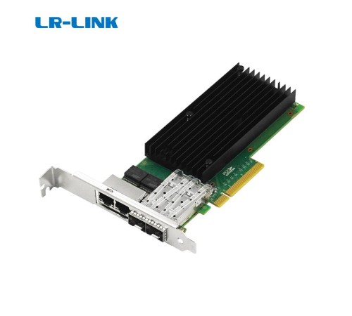 Сетевая карта/ PCIe x8 10G 4-port SFP+ & Copper Hybrid Ethernet Network Adapter (Intel X710)